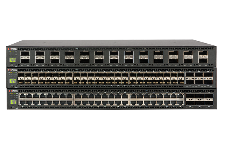 ICX7750 | RUCKUS ICX 7750 Switches [ICX7750_stack_front]