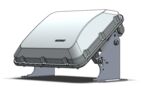 902-0700-0000 RUCKUS Stadium Enclosure [Stadium Enclosure- floor mounted 35 degree]