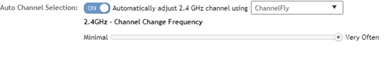 ChannelFly- Automatic RF Channel Selection