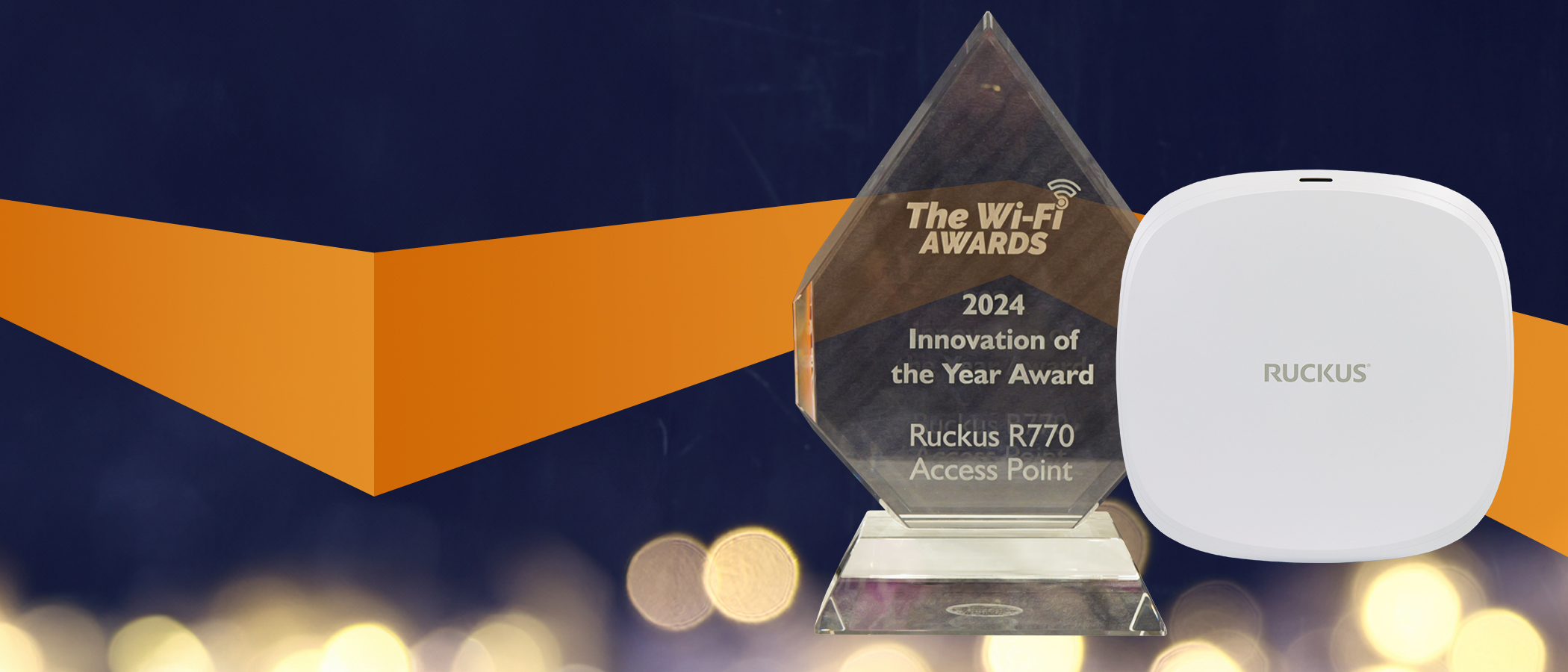 RUCKUS AI-Driven Wi-Fi 7 Solution is where brilliance meets recognition! 